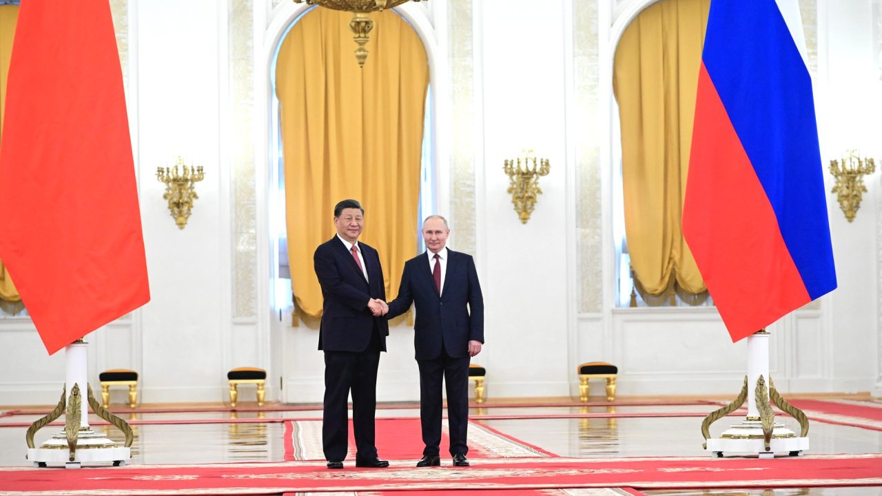 Putin Xi meeting