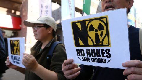 TAIWAN POLITICS ENERGY NUCLEAR DEMO