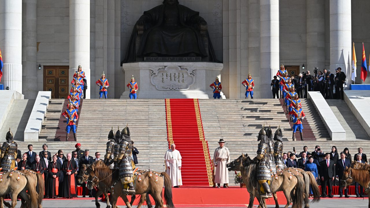 MONGOLIA VATICAN DIPLOMACY RELIGION POPE