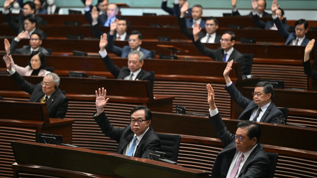 HONG KONG CHINA POLITICS LAW