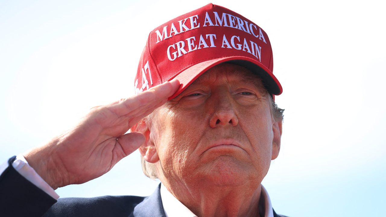 Former President Trump Holds A Campaign Rally In Ohio