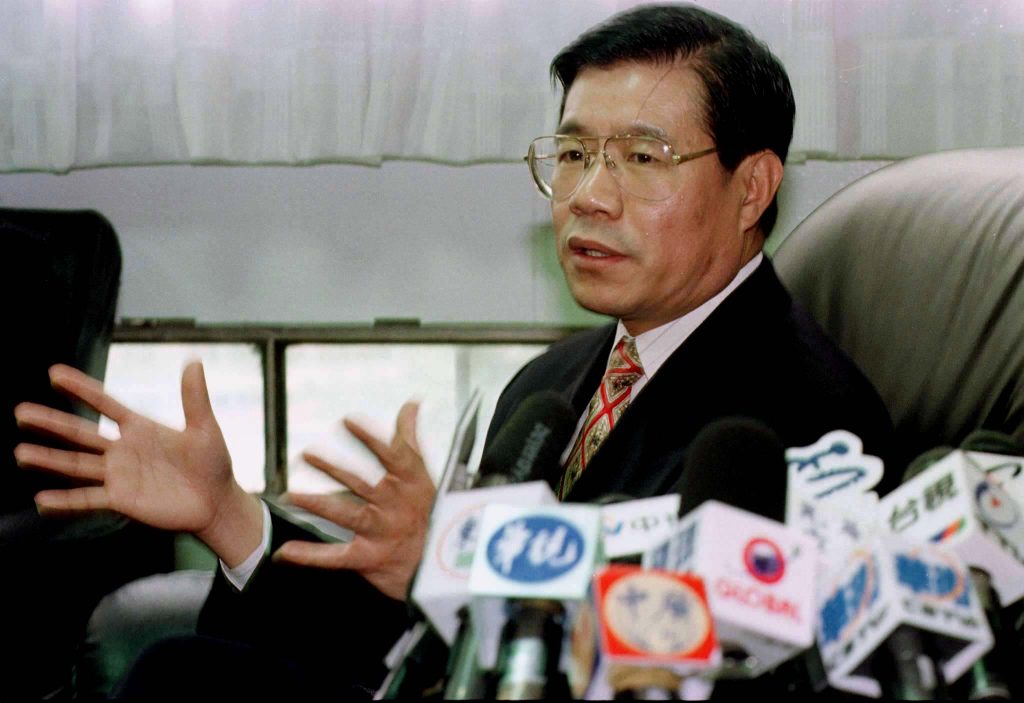 CHINESE DISSIDENT WANG BINGZHANG HOLDS A PRESS CONFERENCE IN TAIPEI