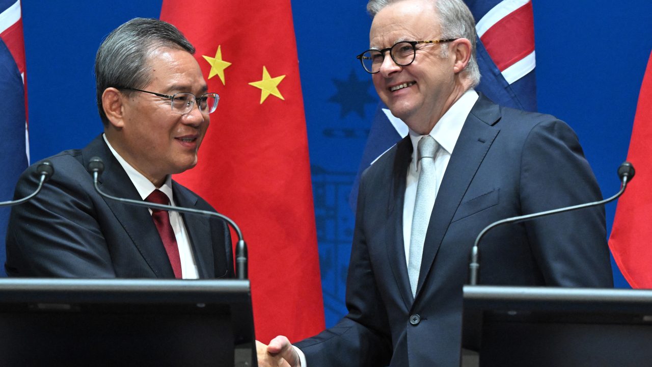 AUSTRALIA CHINA DIPLOMACY