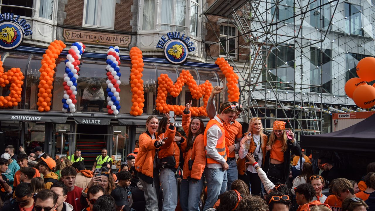 People attend King's day celebrations in Amsterdam, Netherlands on April 27, 2024. (Photo: Mouneb Taim/Reuters)