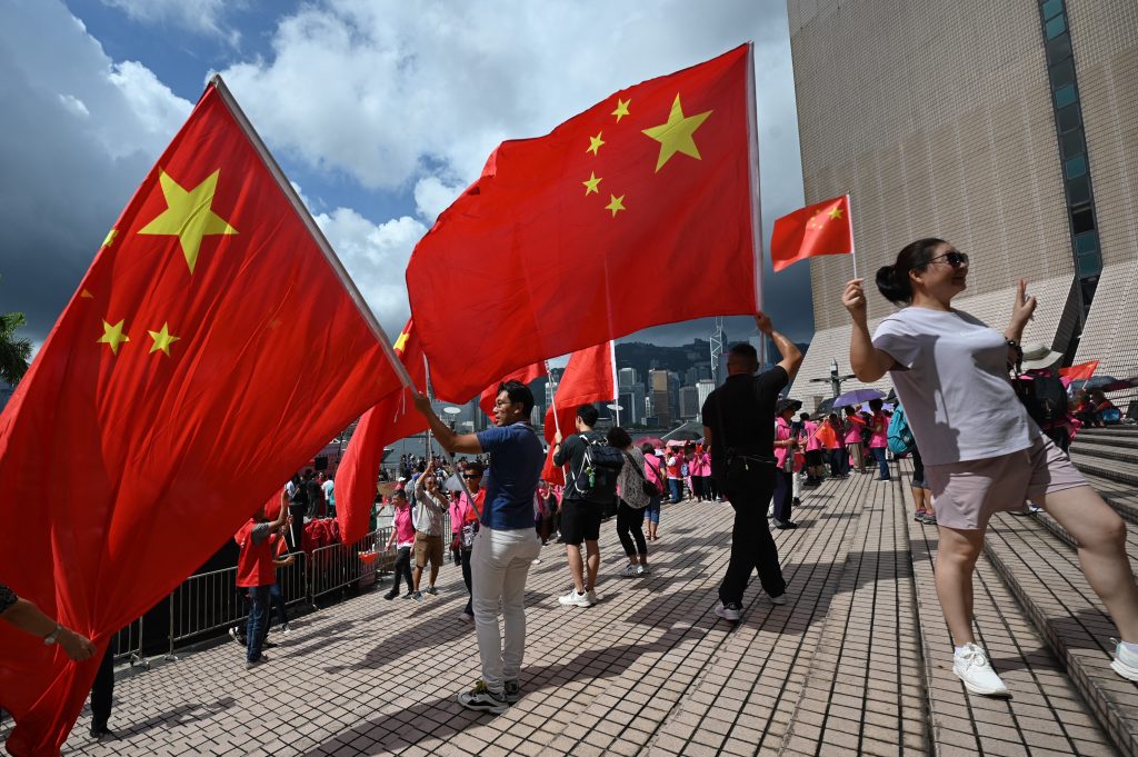 HONG KONG CHINA BRITAIN HANDOVER ANNIVERSARY