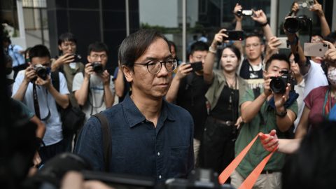 HONG KONG CHINA POLITICS COURT MEDIA