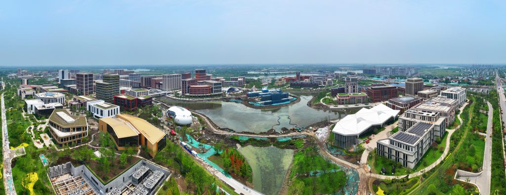 Huawei s Shanghai Qingpu R amp;D Center Construction in Shangh