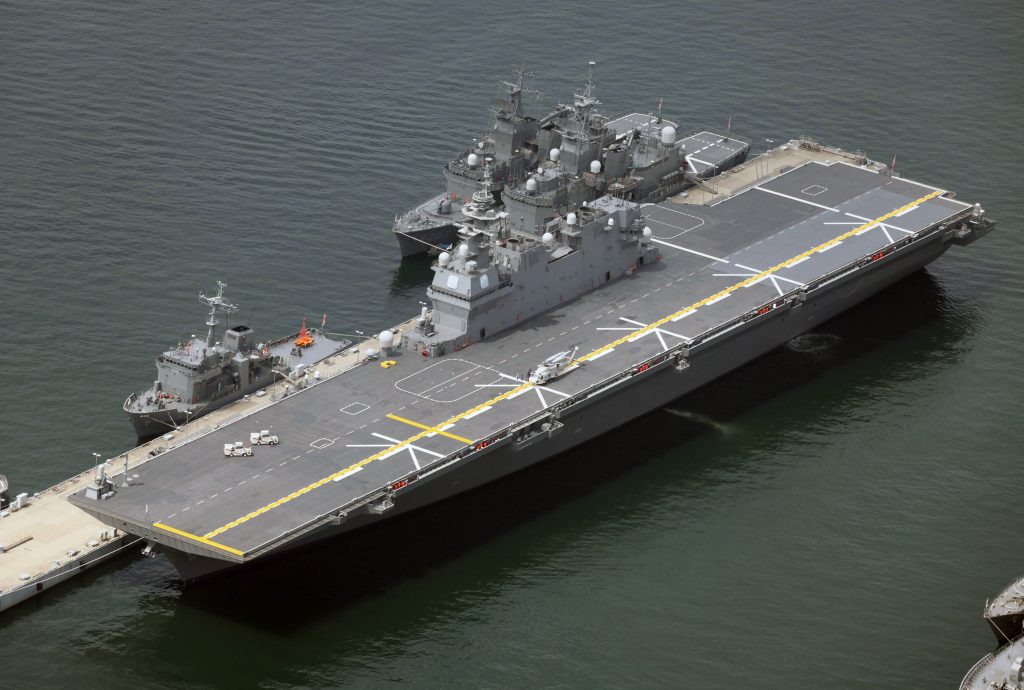 Conversion of the destroyer "Kaga" to an aircraft carrier