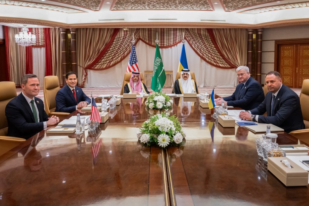 SAUDI US UKRAINE CONFLICT TALKS DIPLOMACY