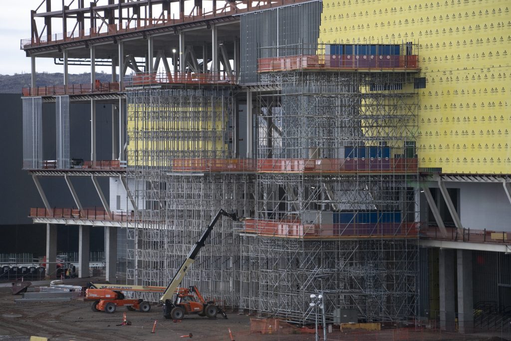 TSMC Fab under construction on March in Phoenix