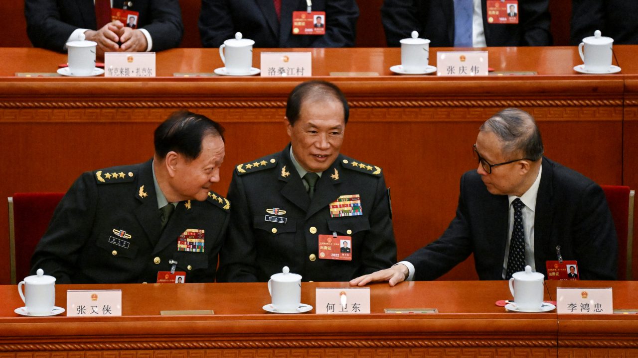 CHINA POLITICS He Weidong