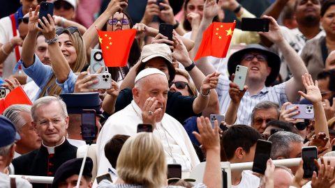 Pope Francis holds weekly general audience at the Vatican