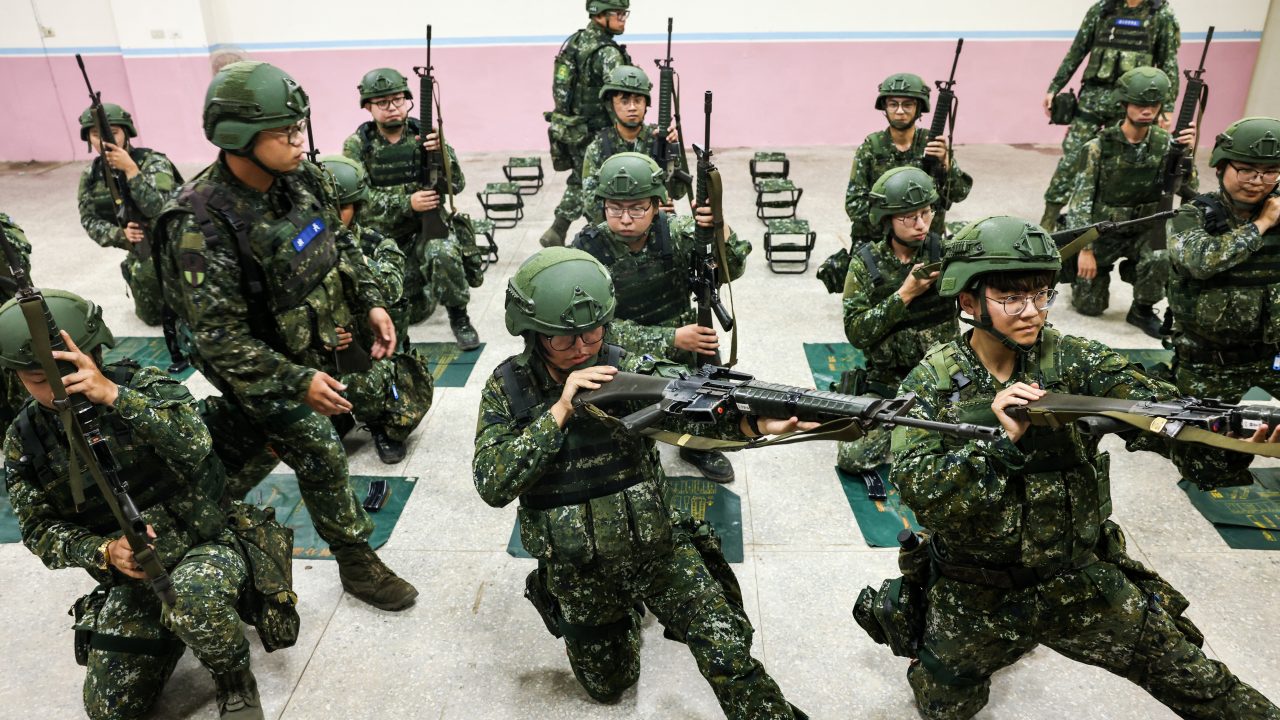 TAIWAN CHINA DEFENCE DRILLS