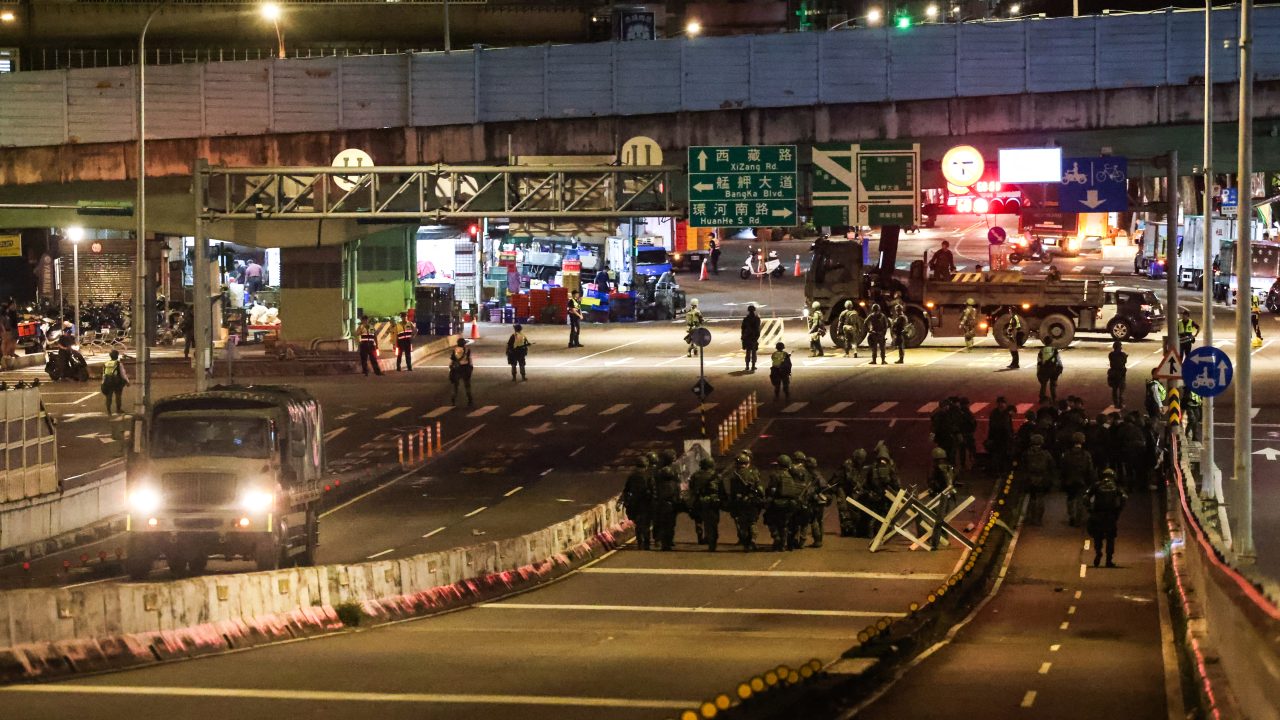 TAIWAN CHINA DEFENCE DRILLS