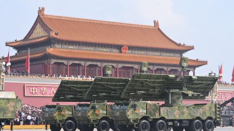 China Unveils New Weapons In V Day Parade