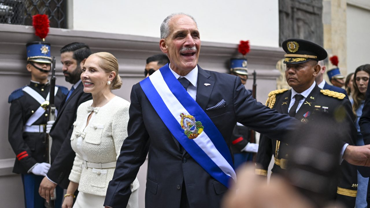 AFP Y G v HighRes HondurasInaugurationCeremony