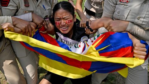 AFP A M ZF v MidRes TopshotIndiaChinaTibetProtest