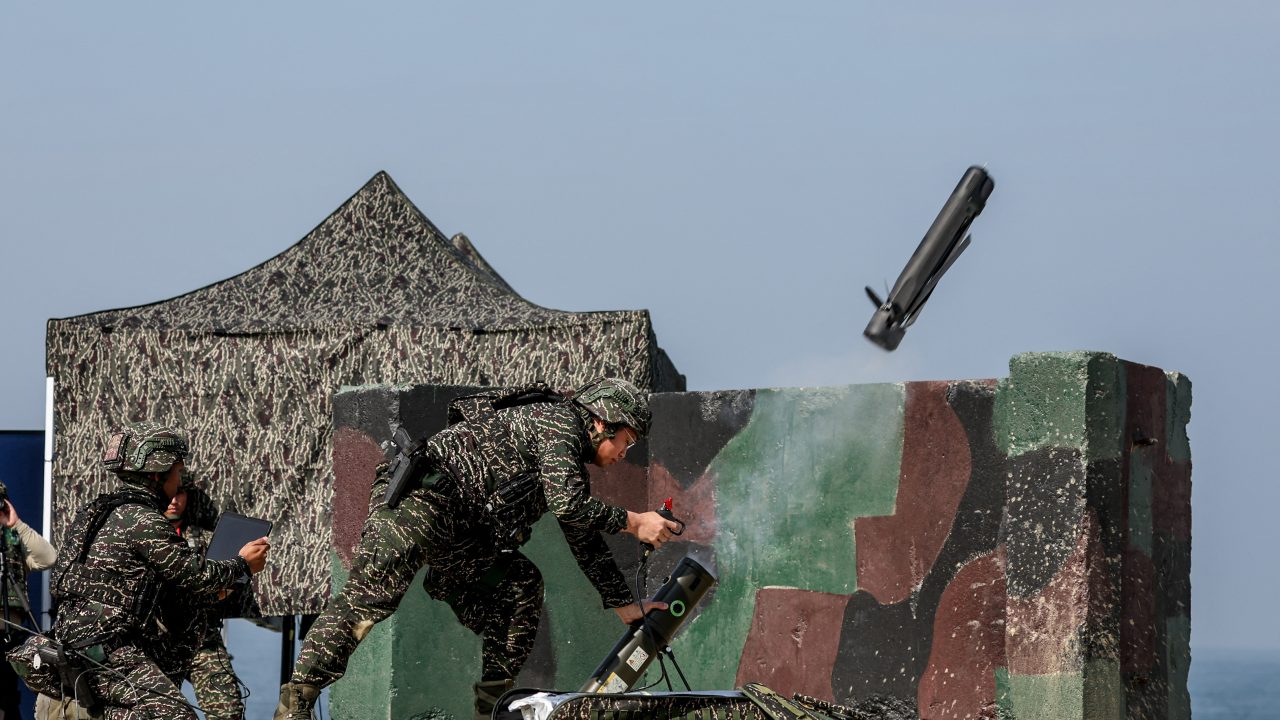 AFP DN v HighRes TopshotTaiwanDefenceMilitaryTraining
