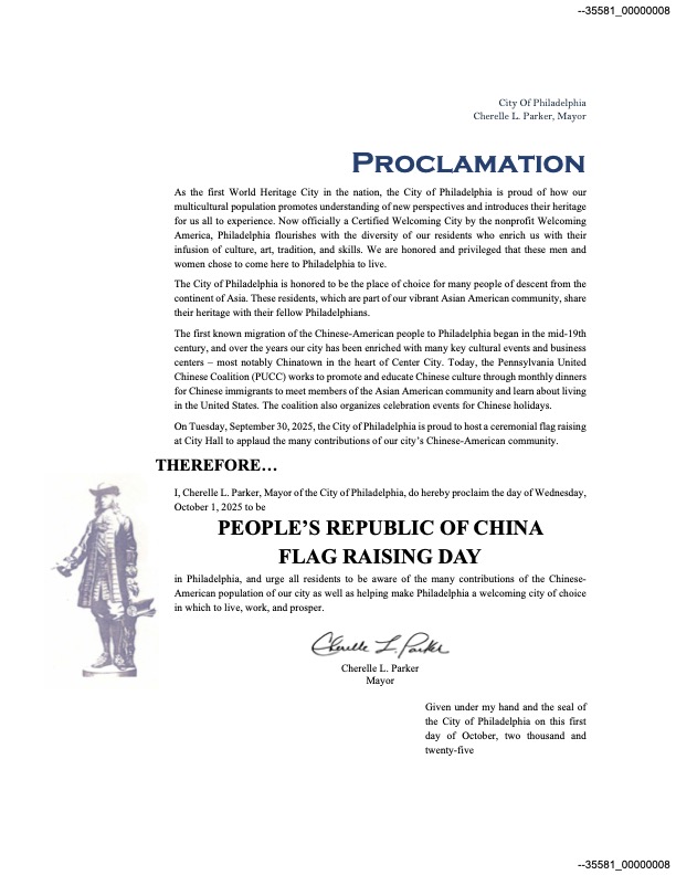 Proclamation