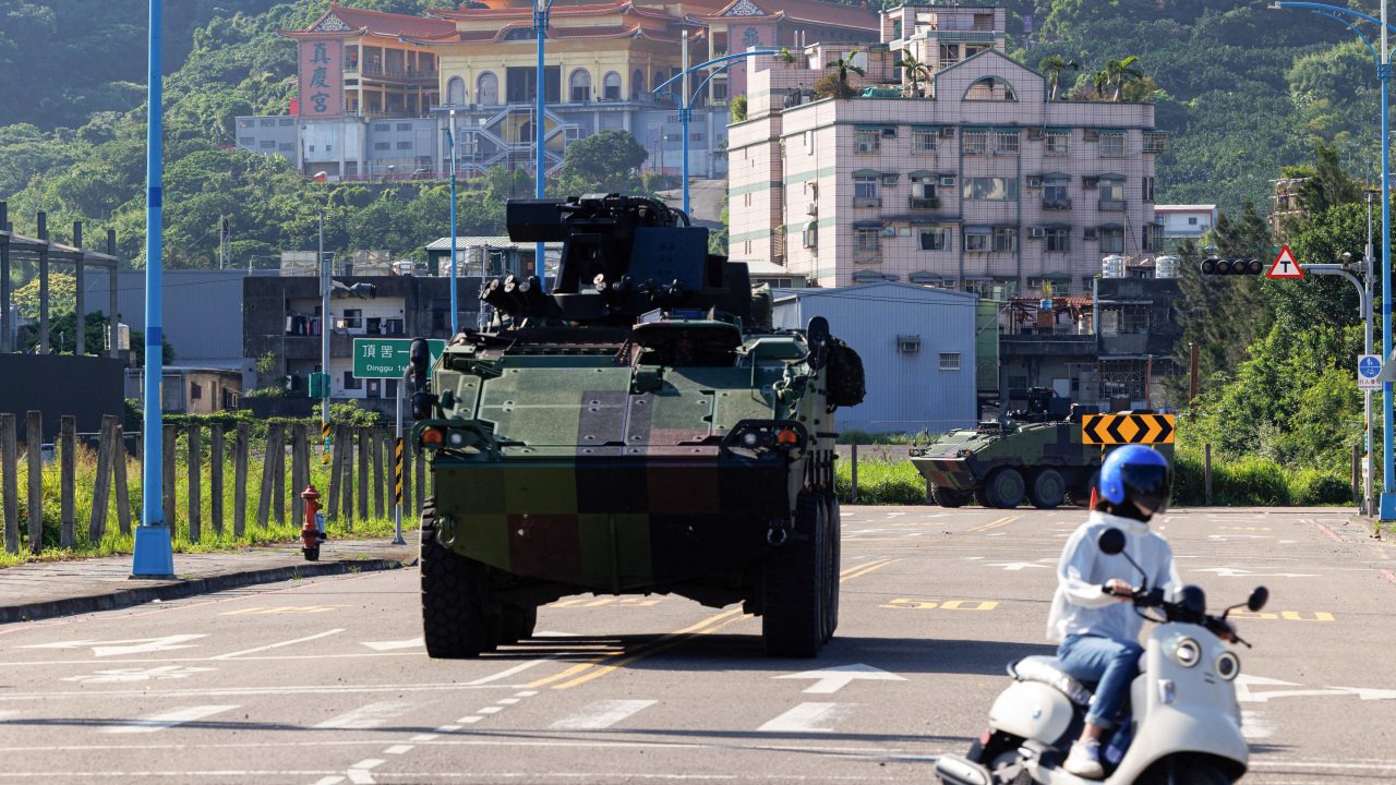 AFP R PK v HighRes TopshotTaiwanChinaDefenceDrills