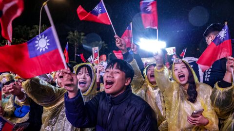 AFP W U v HighRes TopshotTaiwanPoliticsVote
