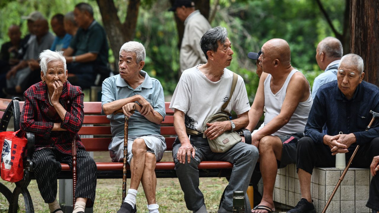 AFP G NT v HighRes ChinaEconomySocietyRetirementDemographics