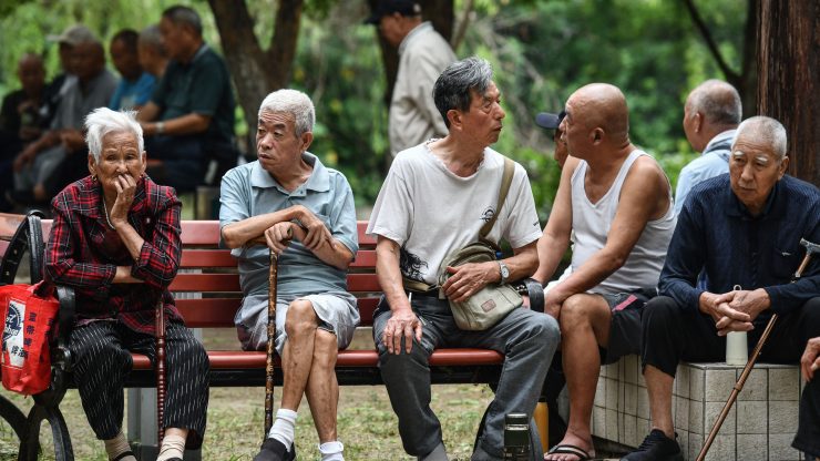 AFP G NT v HighRes ChinaEconomySocietyRetirementDemographics