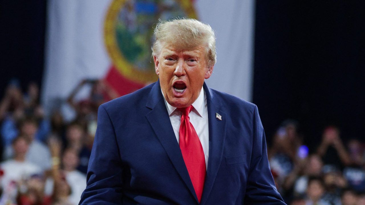 AFP v HighRes PresidentTrumpCampaignsInFloridaForRepublica